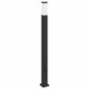 Bornes lumineuses avec détecteur et prise lot de 3 110 cm noir IP44 639798639798