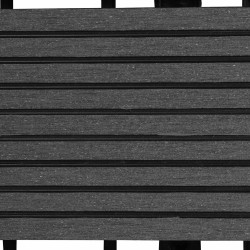 Carreau de terrasse 22 pcs Gris 30 x 30 cm WPC 639801639801