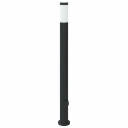 Borne lumineuse avec sortie lot de 3 110 cm acier inoxydable IP44 639812639812