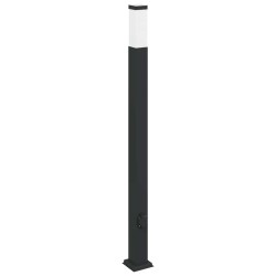 Borne lumineuse avec sortie lot de 3 110 cm noire IP44 639815639815