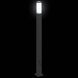 Borne lumineuse avec sortie lot de 3 110 cm noire IP44 639815639815