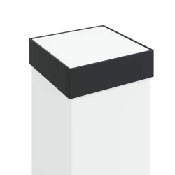 Borne lumineuse avec sortie lot de 3 110 cm noire IP44 639815639815