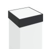 Borne lumineuse avec sortie lot de 3 110 cm noire IP44 639815639815