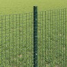 Clôture en fil soudé avec poteaux 25 x 0,6 m Vert Maille 639817639817