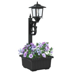Luminaire de Bornes avec Planteur Noir 29 x 28 x 74 cm 639818639818