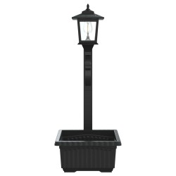 Luminaire de Bornes avec Planteur Noir 29 x 28 x 74 cm 639818639818