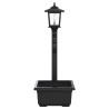 Luminaire de Bornes avec Planteur Noir 29 x 28 x 74 cm 639818639818