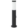 Borne lumineuse avec sortie 50 cm en acier inoxydable IP44 639819639819
