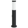 Borne lumineuse avec sortie 50 cm en acier inoxydable IP44 639819639819