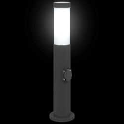 Borne lumineuse avec sortie 50 cm en acier inoxydable IP44 639819639819