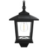 Lampe Murale 2 pc Noir 19 x 14 x 25 cm Acier inoxydable et ABS 639824639824