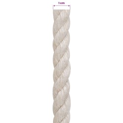 Corde en Jute 10 Blanc Jute 100% Tossa 639834639834