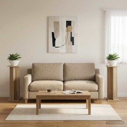 Support de Plante 2 pcs Chêne Sonoma 25 x 25,5 x 80,5 cm 639836639836