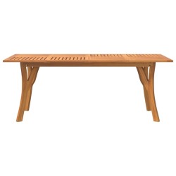 Table de jardin 200x90x75 cm Bois d'acacia solide 639839639839