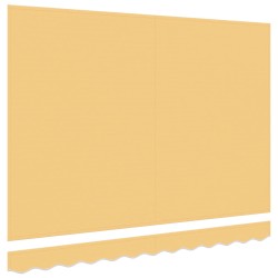 Toile de rechange pour auvent Sable 4 × 3 m Polyester 639857639857