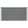 Jardinière surélevée Gris 150 x 30 x 72 cm 639862639862