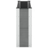 Jardinière surélevée Gris 150 x 30 x 72 cm 639862639862