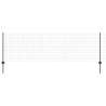 Clôture Euro avec poteau 25 x 0,8 m Acier recouvert de PVC Vert 639875639875