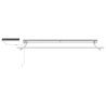 Auvent rétractable électrique Anthracite et blanc 3 x 2,5 m 639880639880