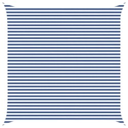 Voile d'ombre Bleu et Blanc 5 x 5 m 100 % polyester Oxford 639881639881