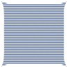 Voile d'ombre Bleu et Blanc 5 x 5 m 100 % polyester Oxford 639881639881