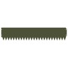 Bordure de Pelouse 20 pcs 103 x 20 cm Acier Vert olive 639887639887