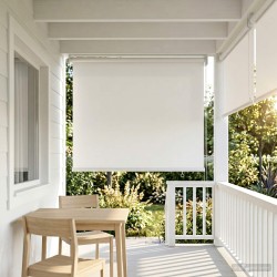 Store roulant extérieur protection UV Blanc 65 x 140 cm (L x H) 639888639888