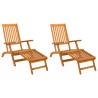 Chaise longue inclinable et pliable 2 pcs 55 x 146 x 91 cm 639899639899