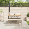 Ensemble de salle à manger de jardin 3 pcs avec coussins beige résine tressée 639903639903