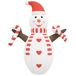 Bonhomme de neige gonflable de Noël avec LED 630 cm 639904639904