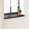 Appui de fenêtre Anthracite avec grain de bois 80 x 45 x 4,5 cm 639917639917