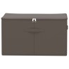 Boîte de rangement 24 pcs Gris 60 x 43 x 35 cm Tissu intissé 639927639927