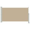 Auvent latéral 140 x 300 cm 100% polyester fer acier 639928639928