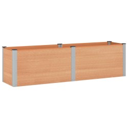 Jardinière surélevée Marron 200 x 50 x 54 cm 639936639936