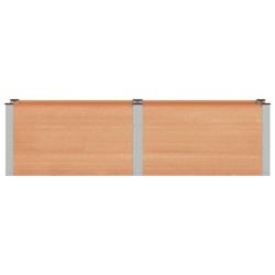 Jardinière surélevée Marron 200 x 50 x 54 cm 639936639936