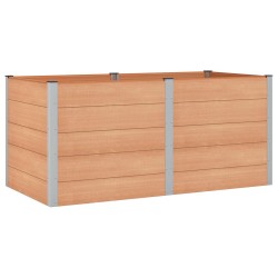 Jardinière surélevée Marron 200 x 100 x 91 cm 639938639938
