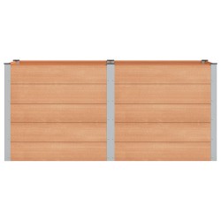 Jardinière surélevée Marron 200 x 100 x 91 cm 639938639938