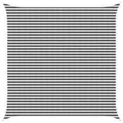 Voile d'ombre Anthracite et blanc 5 x 5 m HDPE 639944639944
