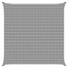 Voile d'ombre Anthracite et blanc 5 x 5 m HDPE 639944639944