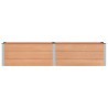 Jardinière surélevée Marron 250 x 50 x 54 cm 639947639947