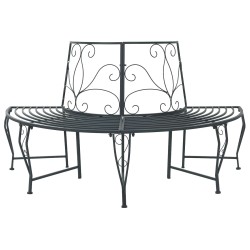 Banc d'Arbre 4-Nombre de places 160 x 80 x 89 cm Acier 639961639961