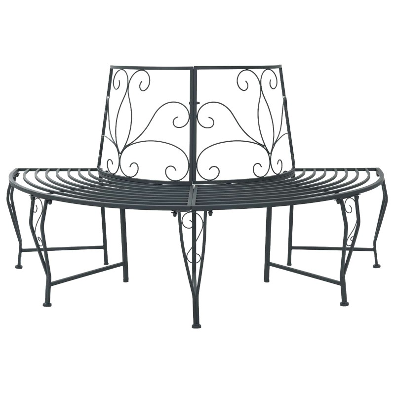Banc d'Arbre 4-Nombre de places 160 x 80 x 89 cm Acier 639961639961
