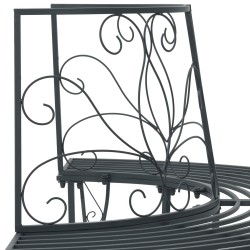 Banc d'Arbre 4-Nombre de places 160 x 80 x 89 cm Acier 639961639961