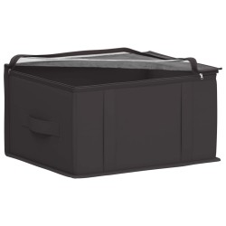 Boîte de rangement avec fenêtre transparente 6 pcs Anthracite 639966639966