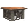 Ensemble de salle à manger pour jardin 3 pcs Gris et Gris foncé 639984639984