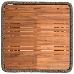 Ensemble de salle à manger pour jardin 3 pcs Gris et Gris foncé 639984639984