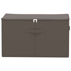 Boîte de rangement 24 pcs Gris 55 x 35 x 32 cm Tissu intissé 639988639988