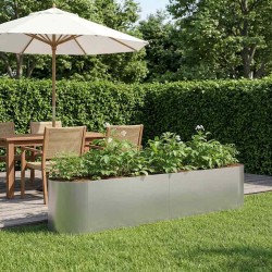 Jardin surélevé Acier galvanisé 200 x 40 x 40 cm 640003640003
