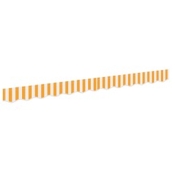 Remplacement de lambrequin Jaune et blanc 2,5 m Polyester 640005640005