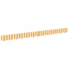 Remplacement de lambrequin Jaune et blanc 2,5 m Polyester 640005640005